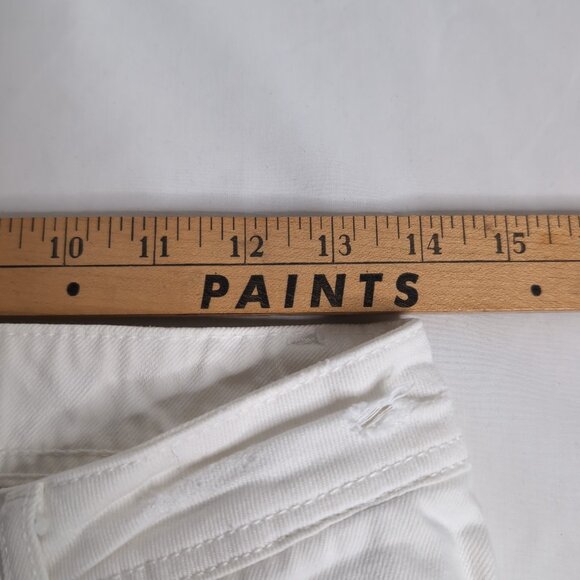 Zara Basic Z1975 Denim Womens Off White High Rise Mom Jean, Size 4 - Picture 7 of 9